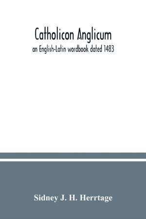 Catholicon Anglicum de Sidney J. H. Herrtage