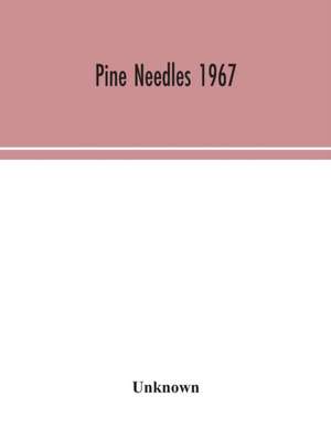Pine Needles 1967 de Unknown
