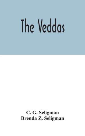 The Veddas de C. G. Seligman