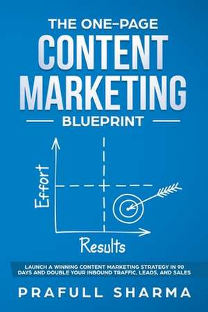 The One-Page Content Marketing Blueprint de Prafull Sharma