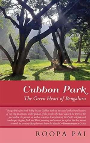 Cubbon Park de Roopa Pai