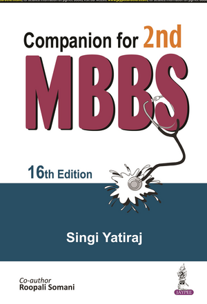 Companion for 2nd MBBS de Singi Yatiraj