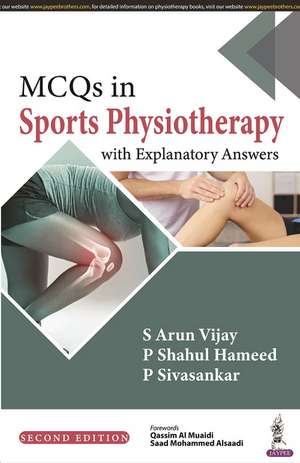 MCQs in Sports Physiotherapy de S Arun Vijay