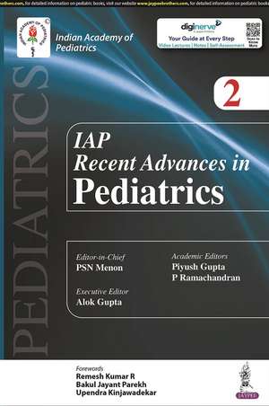 IAP Recent Advances in Pediatrics - 2 de PSN Menon