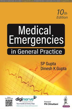 Medical Emergencies in General Practice de SP Gupta