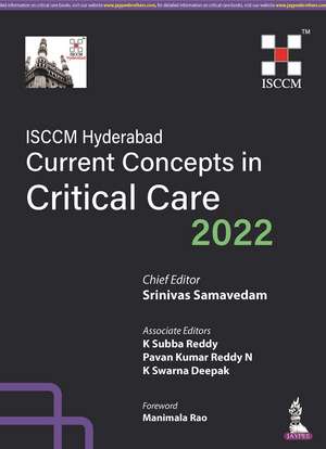 Current Concepts in Critical Care 2022 de Srinivas Samavedam