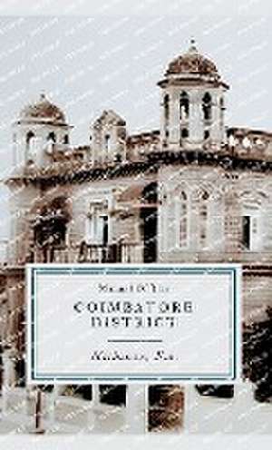 Manual of The COIMBATORE DISTRICT de F. A. Nicholson