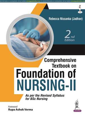 Comprehensive Textbook on Foundation of Nursing-II de Rebecca Nissanka (Jadhav)