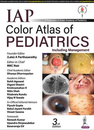 IAP Color Atlas of Pediatrics de (Late) A Parthasarathy