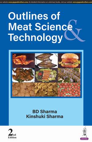 Outlines of Meat Science & Technology de BD Sharma