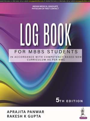 Log Book for MBBS Students de Aprajita Panwar