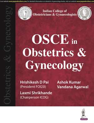 OSCE in Obstetrics & Gynecology de Hrishikesh D Pai