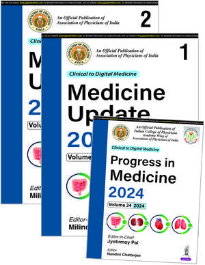 Medicine Update 2024 (Two Volumes) and Progress in Medicine 2024 de Milind Y Nadkar