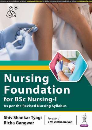 Nursing Foundation for BSc Nursing-1 de Shiv Shankar Tyagi