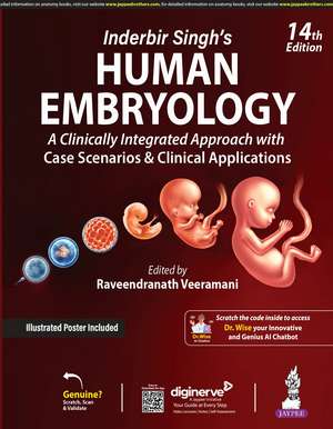 Inderbir Singh's Human Embryology de Raveendranath Veeramani