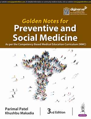 Golden Notes for Preventive and Social Medicine de Parimal Patel