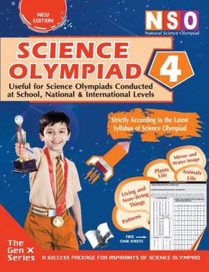 National Science Olympiad Class 4 (With OMR Sheets) de Shikha Gupta