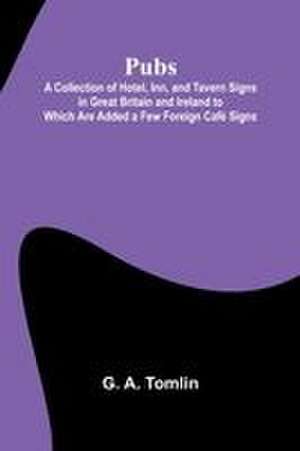 Pubs de G. A. Tomlin