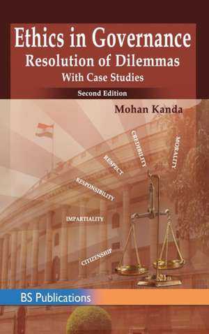 Ethics in Governance de Mohan Kanda