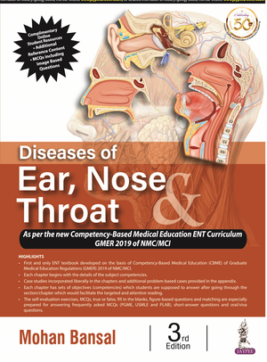 Diseases of Ear, Nose & Throat de Mohan Bansal