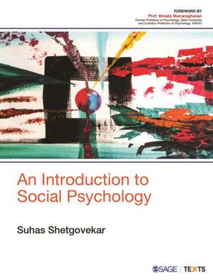 An Introduction to Social Psychology de Suhas Shetgovekar