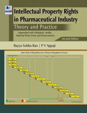 Intellectual Property Rights in Pharmaceutical Industry de Subba Bayya Rao