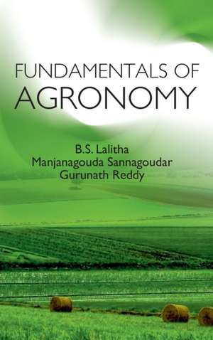 Fundamental of Agronomy de B. S. Lalitha