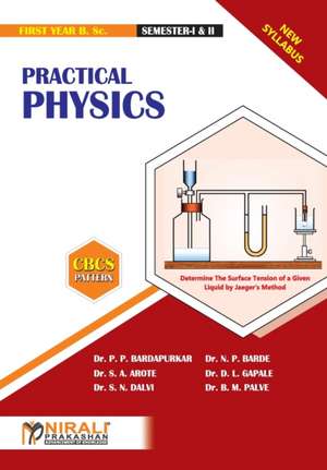 PRACTICAL COURSE IN PHYSICS de P. P. Bardapurkar