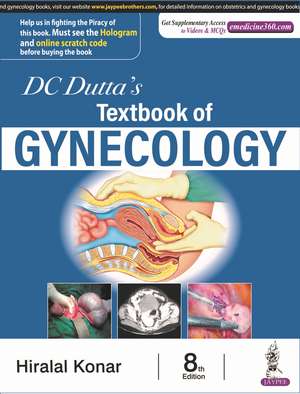 DC Dutta's Textbook of Gynecology de Hiralal Konar