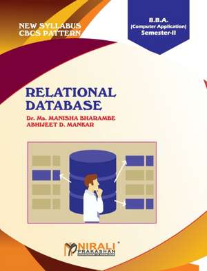 RELATIONAL DATABASE de Ms. MANISHA Bharambe