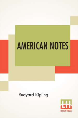 American Notes de Rudyard Kipling