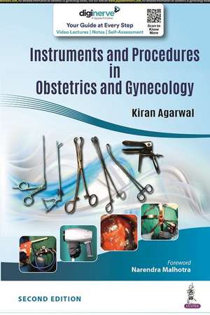 Instruments and Procedures in Obstetrics and Gynecology de Kiran Agarwal