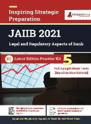 Legal and Regulatory Aspects of Bank - JAIIB Exam 2023 (Paper 3) - 5 Full Length Mock Tests (Solved Objective Questions) with Free Access to Online Tests de Edugorilla Prep Experts