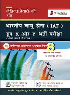 Indian Air Force X and Y Group Test Prep Book 2023 (Hindi Edition) - 12 Sectional Tests and 8 Full Length Mock Tests (1100 Solved MCQs) with Free Access To Online Tests de Edugorilla Prep Experts