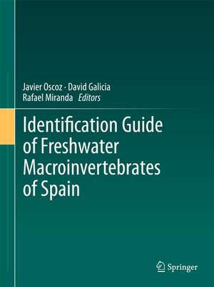 Identification Guide of Freshwater Macroinvertebrates of Spain de Javier Oscoz