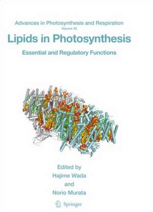 Lipids in Photosynthesis: Essential and Regulatory Functions de Hajime Wada