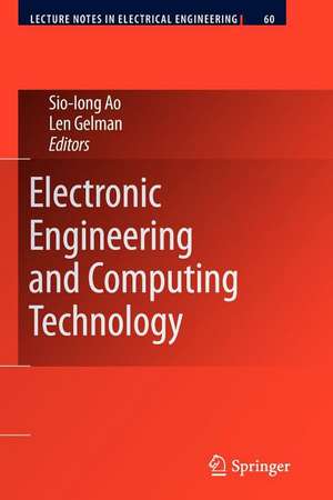 Electronic Engineering and Computing Technology de Len Gelman