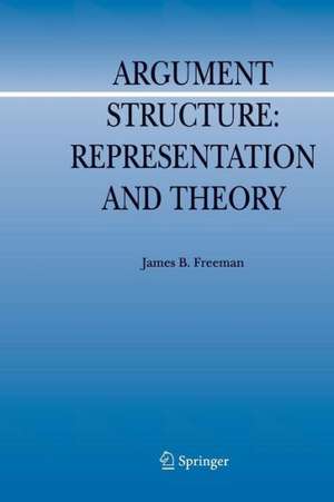 Argument Structure:: Representation and Theory de James B. Freeman