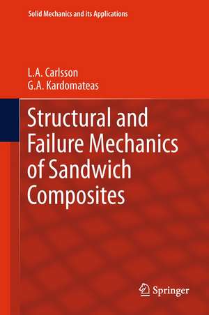 Structural and Failure Mechanics of Sandwich Composites de L.A. Carlsson