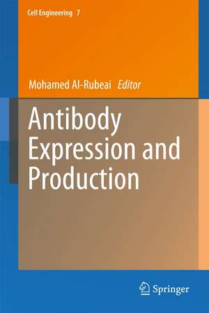 Antibody Expression and Production de Mohamed Al-Rubeai