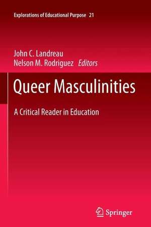 Queer Masculinities: A Critical Reader in Education de John Landreau