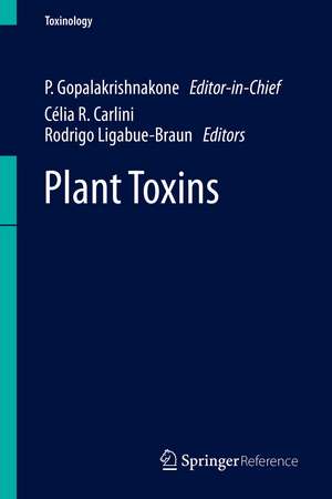 Plant Toxins de P. Gopalakrishnakone