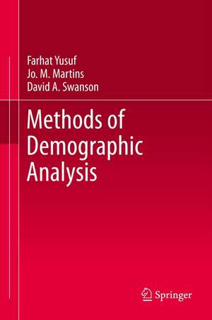 Methods of Demographic Analysis de Farhat Yusuf