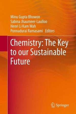 Chemistry: The Key to our Sustainable Future de Minu Gupta Bhowon