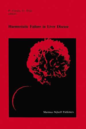 Haemostatic Failure in Liver Disease de P. Fondu