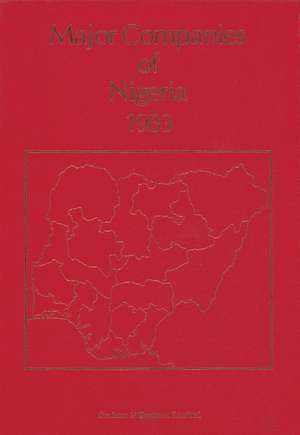 Major Companies of Nigeria 1983 de Lawn