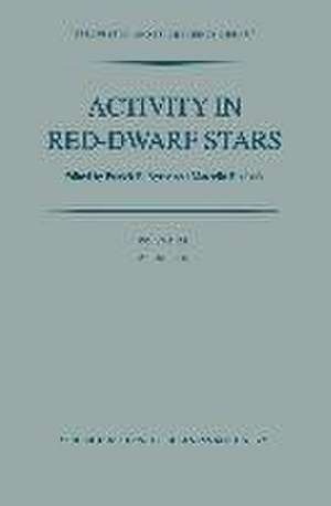 Activity in Red-Dwarf Stars