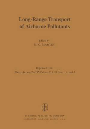 Long-Range Transport of Airborne Pollutants de H. C. Martin