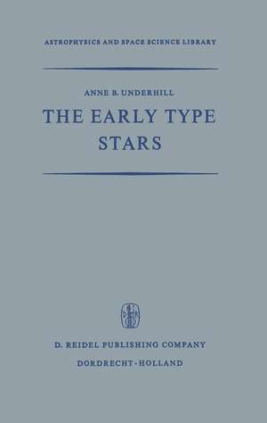 The Early Type Stars de A.B. Underhill