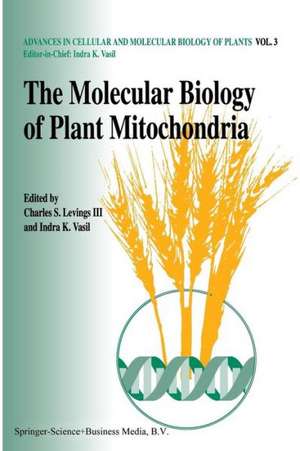 The molecular biology of plant mitochondria de Charles S. Levings, III